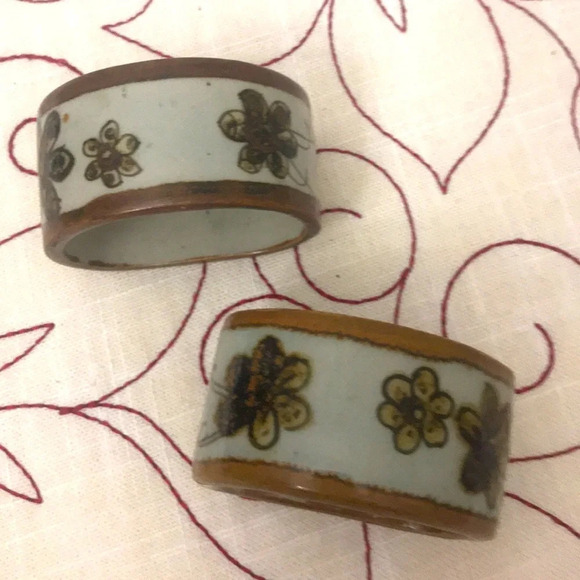 Vintage Ken Edwards Veracruz Napkin Rings - Picture 1 of 3